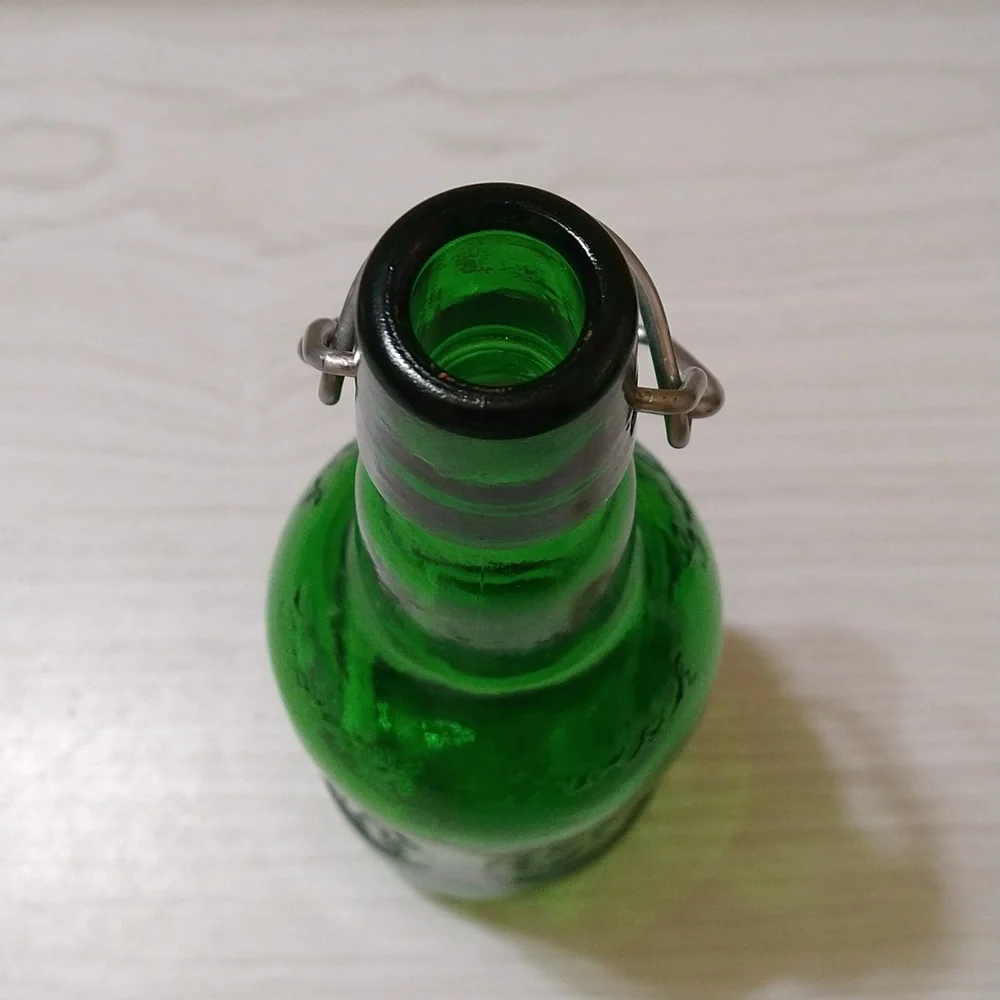 Vintage Empty Porcelain Cork Swing Top Grolsch Lager Beer Bottle